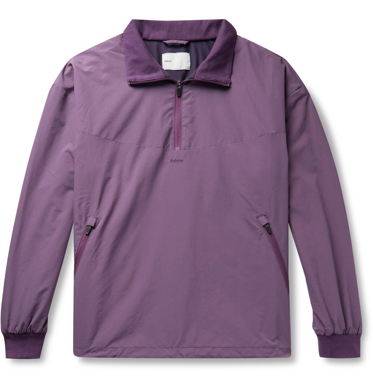 Adsum - Shell Half-Zip Jacket - Purple Adsum 