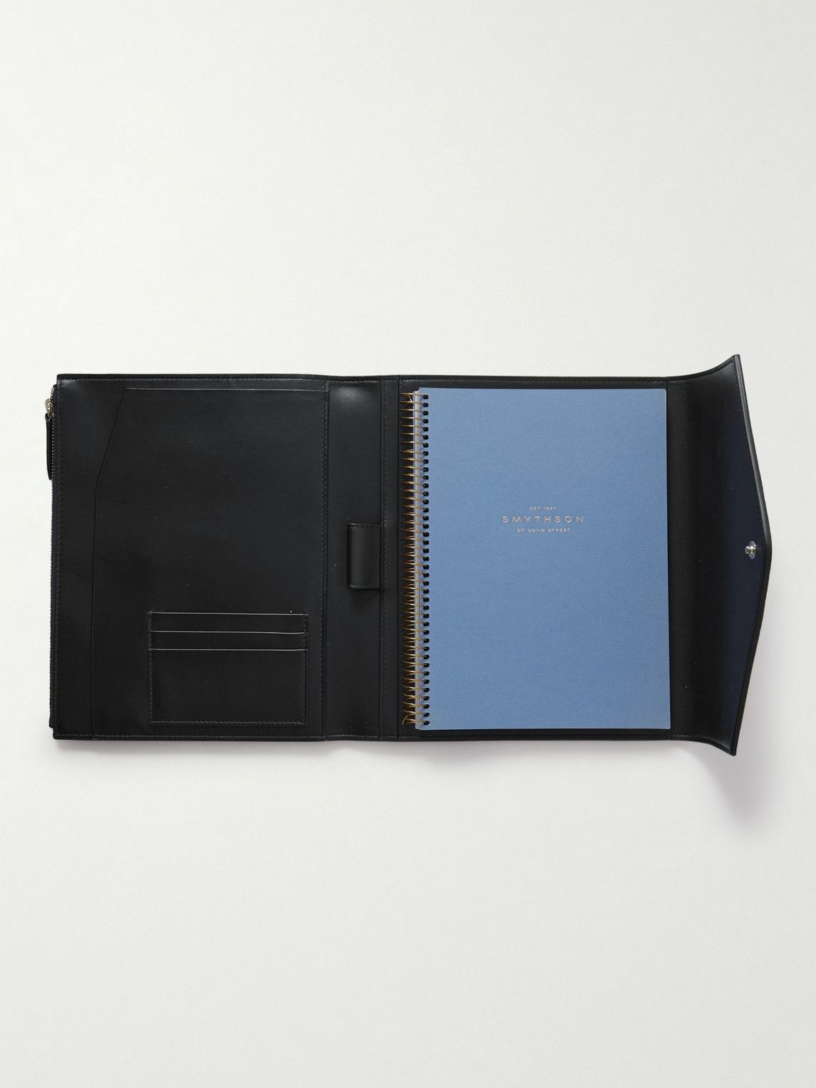 Smythson - Panama Cross-Grain Leather Folder