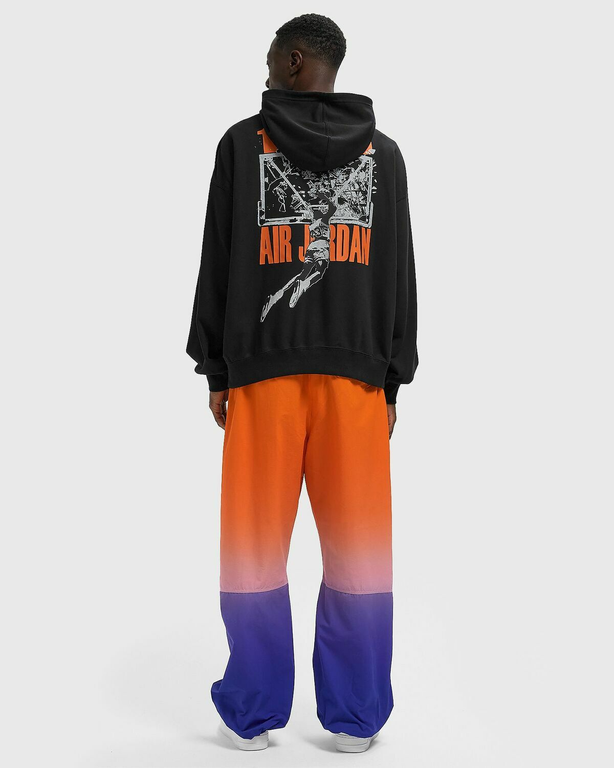 Jordan BRK OVS SBB HD LB Black Mens Hoody