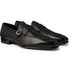 TOM FORD - Dover Full-Grain Leather Loafers - Black