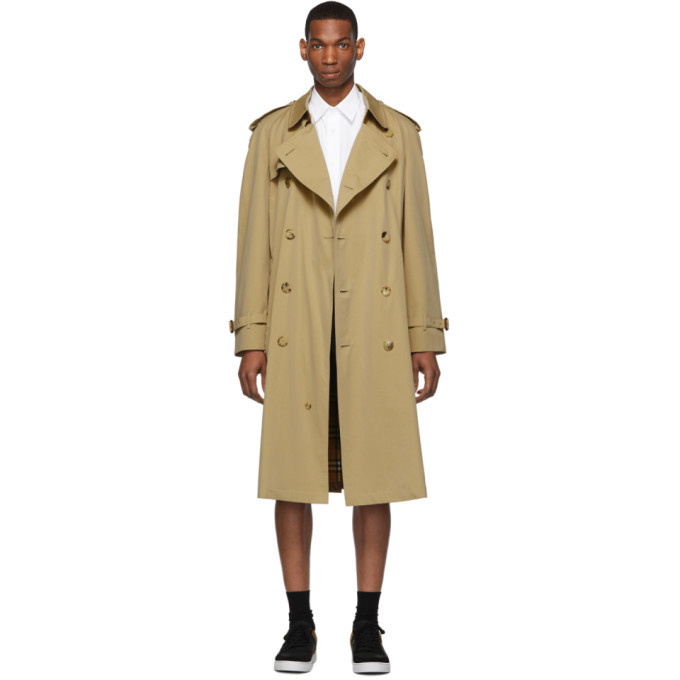 Photo: Burberry Beige Westminster Heritage Trench Coat