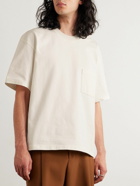 Auralee - Cotton-Jersey T-Shirt - White