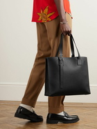 Loewe - Logo-Debossed Full-Grain Leather Tote Bag