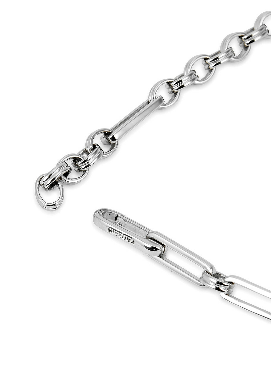 Missoma Axiom Silver-plated Chain Necklace - One Size