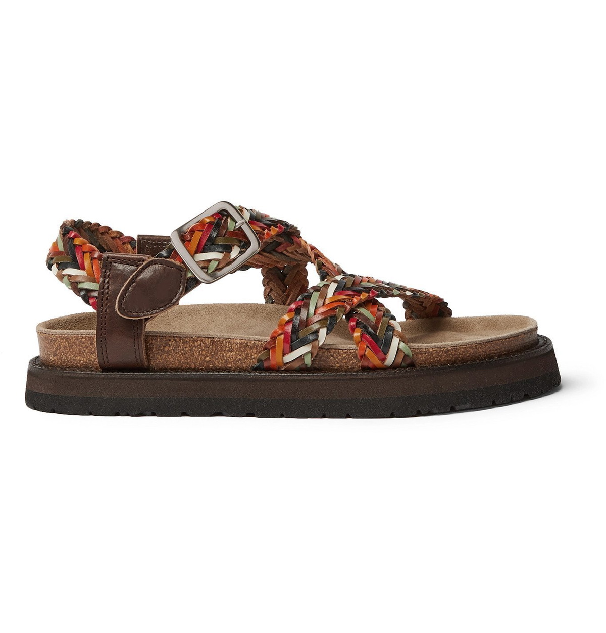 Hender Scheme - Compile Woven Leather Sandals - Orange Hender Scheme