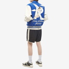 Represent Men's Storms In Heaven Varsity Jacket in Cobalt Blue