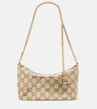 Gucci GG Mini metallic mesh shoulder bag