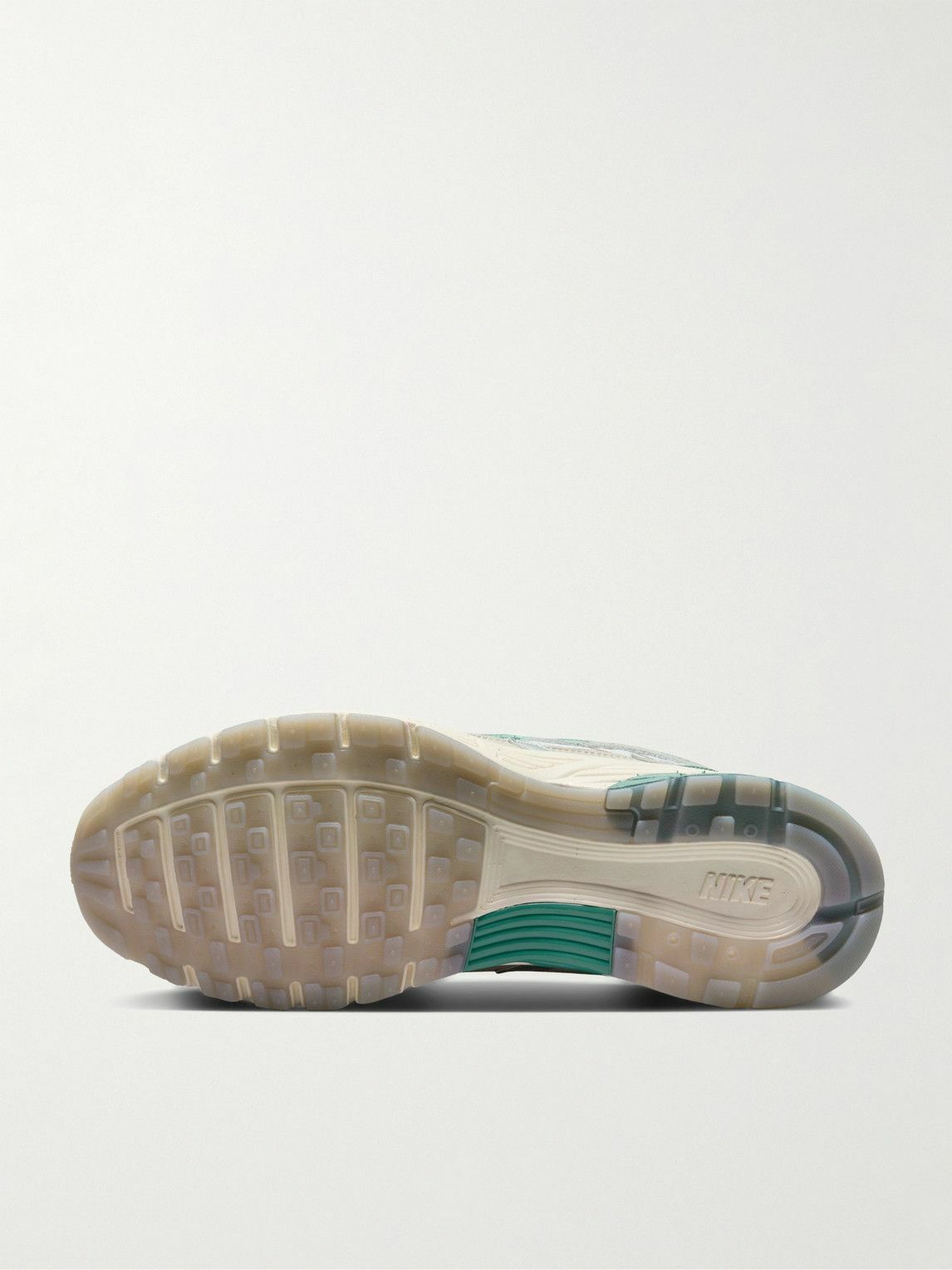 Nike - P-6000 PRM Leather and Mesh Sneakers - Gray