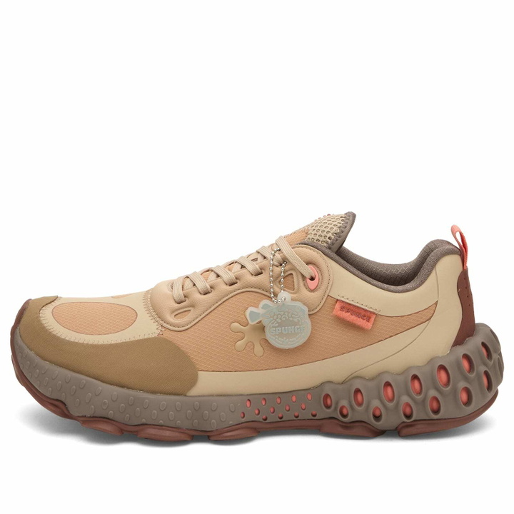 Photo: Spunge Men's Osmosis Sneaker in Tan/Pink/Peach