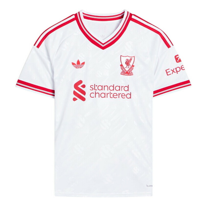 Photo: Adidas Men's Liverpool FC Away Jersey in White