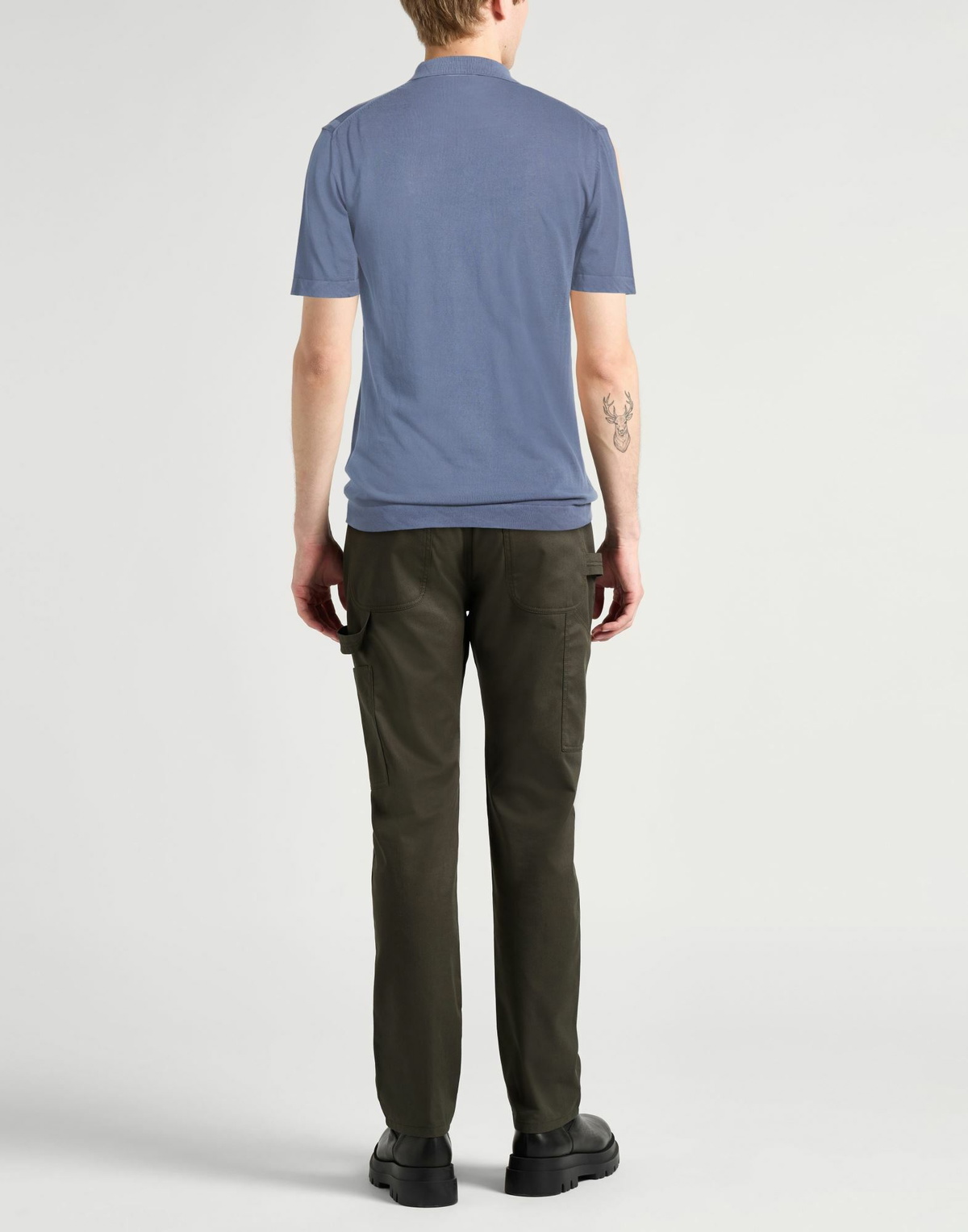 Peuterey Mens Polo shirt Slate in Blue