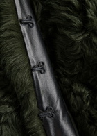 16 Arlington Bia Shearling Jacket Dark Green