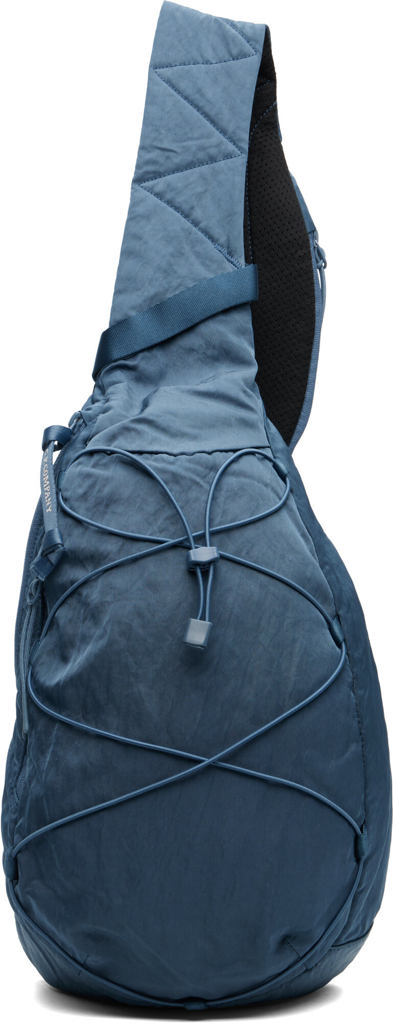 C.P. Company Blue Nylon B Lens Crossbody Rucksack C.P. Company