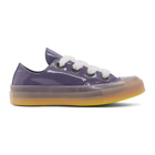 JW Anderson Purple Converse Edition Patent Chuck Taylor 70 Toy Low Sneakers