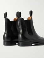 J.M. Weston - Leather Chelsea Boots - Black
