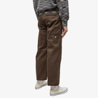 Dickies Men's Double Knee Pant in Dark Brown