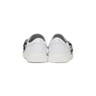 Amiri White Bandana Slip-On Sneakers