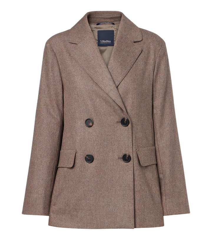 Photo: 'S Max Mara Double-breasted wool blazer