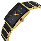 Rado Integral Quartz Diamond Black Dial Watch R20256712