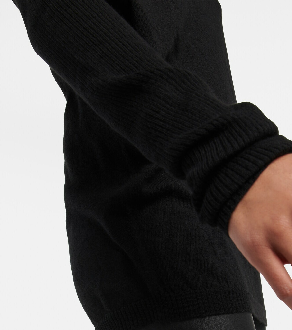 Rick Owens - Crater ribbed-knit wool sweater Rick Owens