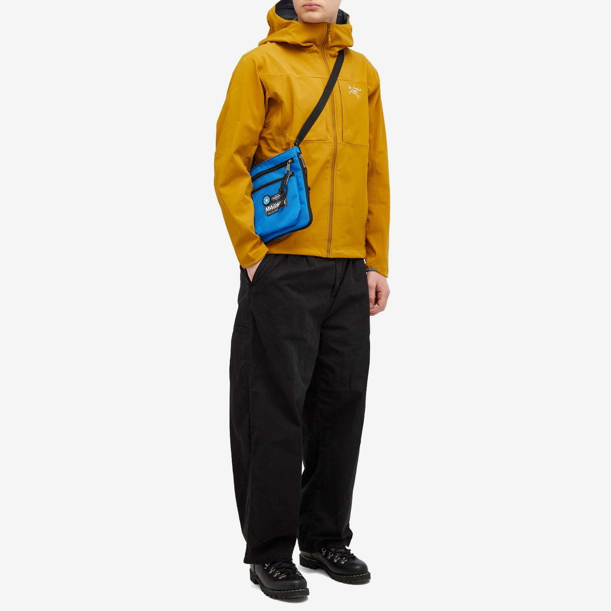 Eastpak Men's x Market Rusher Bag in Blue 