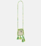 Alanui - Stay Positive crochet Airpods case