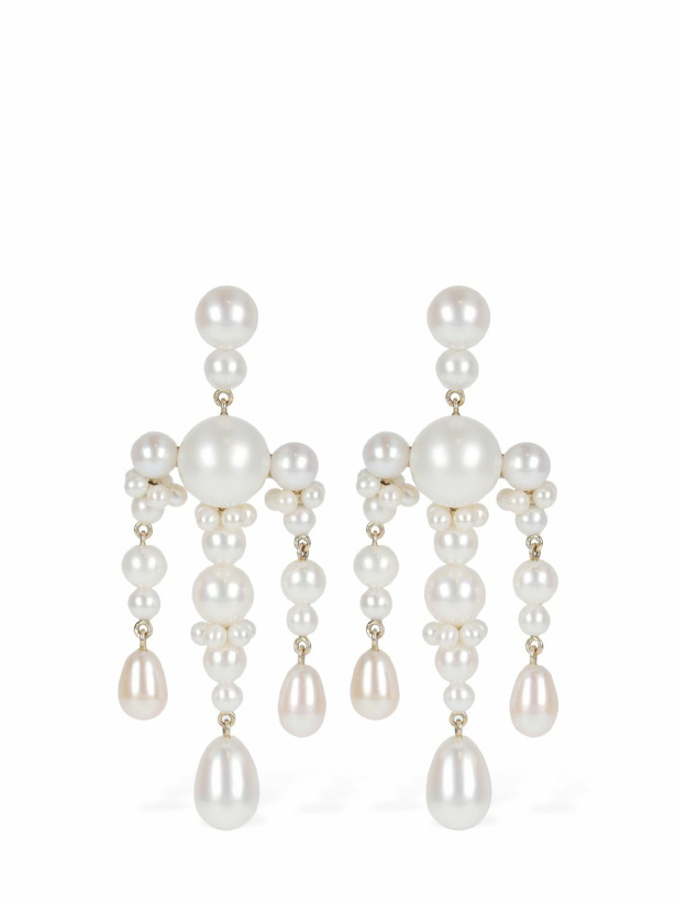 Photo: SOPHIE BILLE BRAHE - 14kt & Pearl Jardin De Perle Earrings