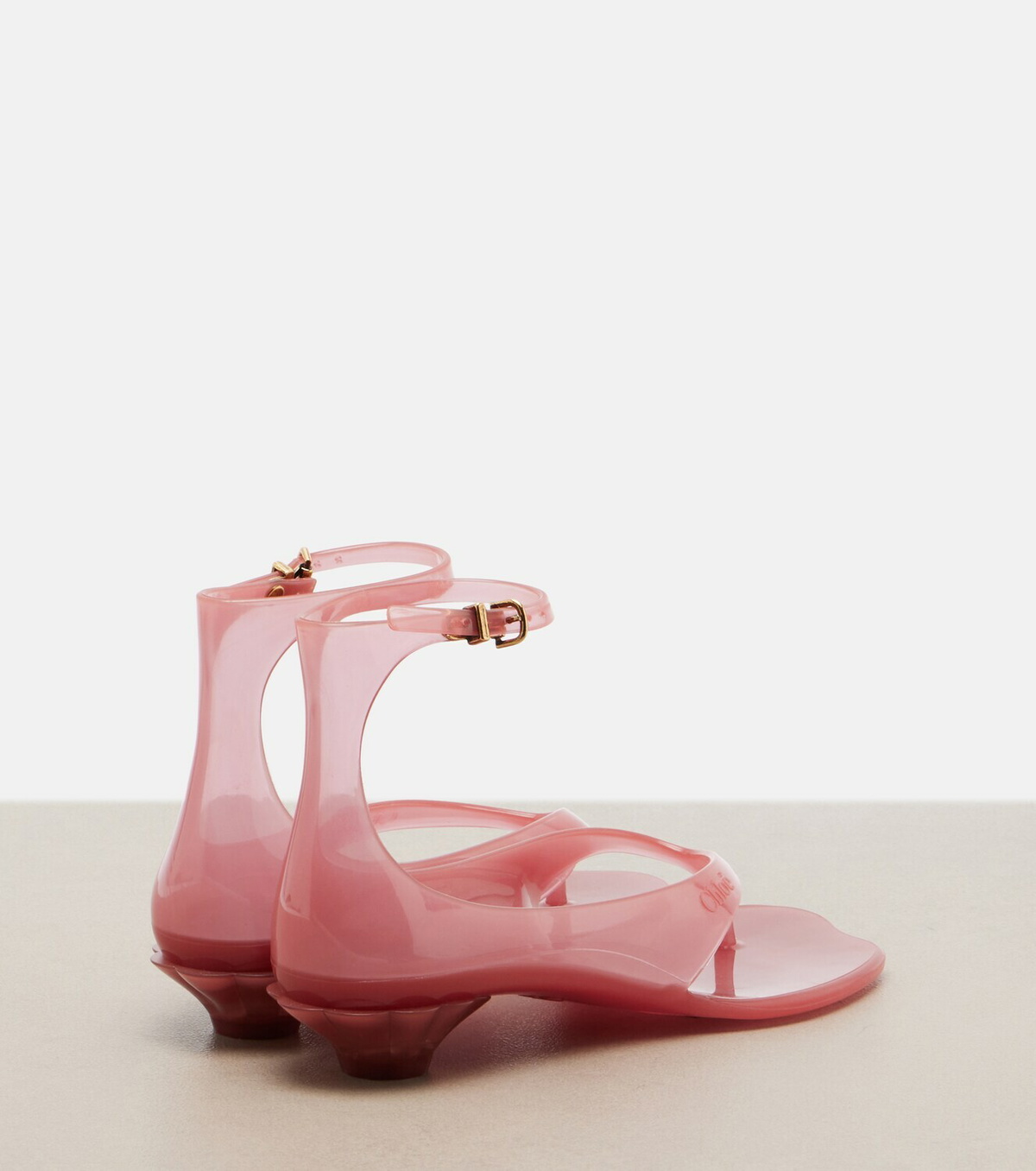 Chloé Chloé Jelly TPU thong sandals