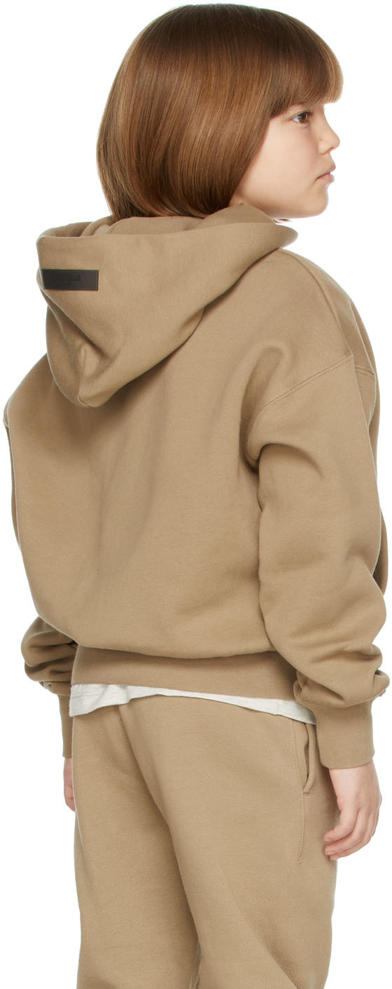 ESSENTIALS Kids deals Tan Fleece Hoodie