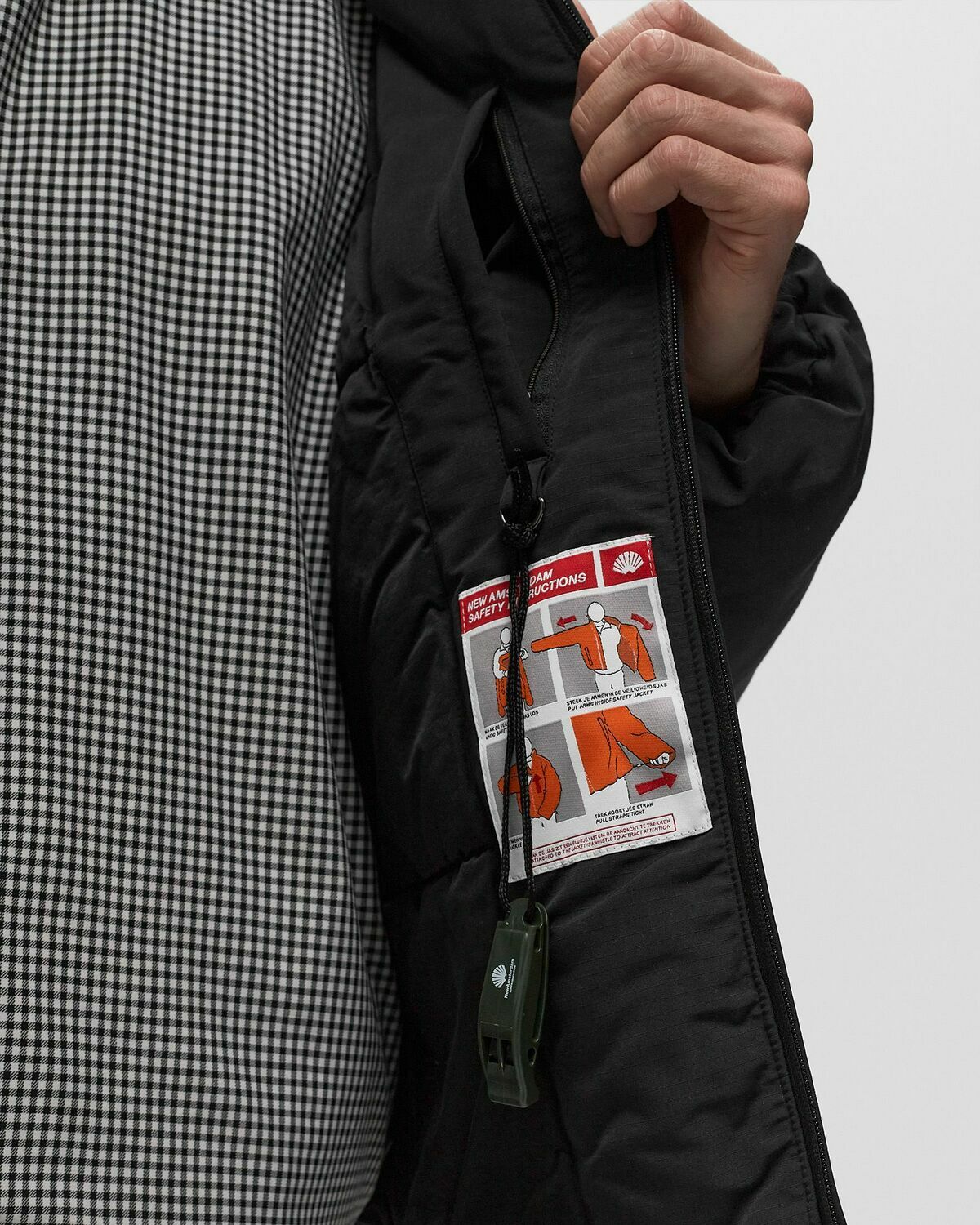 New Amsterdam Safety Jacket Black Jacket Black Windbreaker