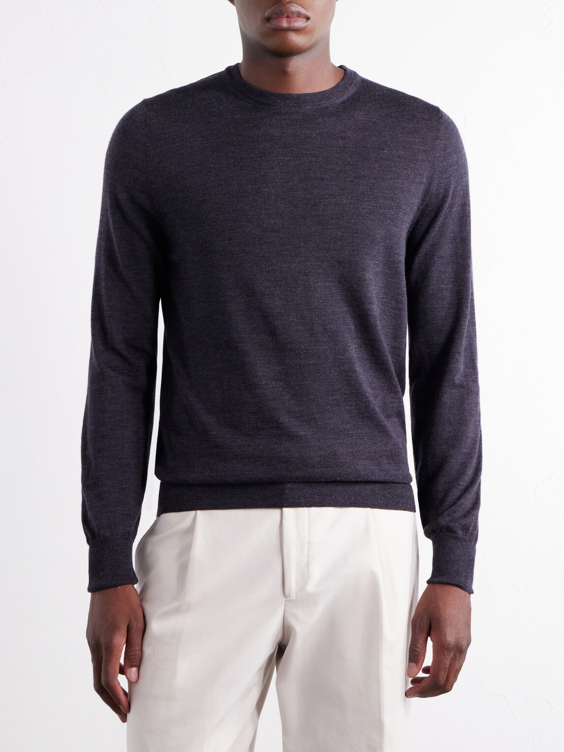 Canali - Wool Sweater - Gray