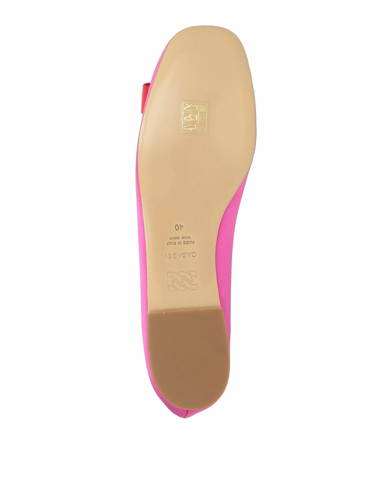 Casadei Womens Ballet flats Fuchsia