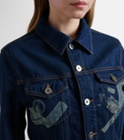 Jean Paul Gaultier Cropped denim jacket