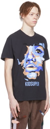 KidSuper Black Graphic T-Shirt