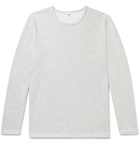 NN07 - Georg Mélange Loopback Cotton-Blend Jersey Sweatshirt - Gray