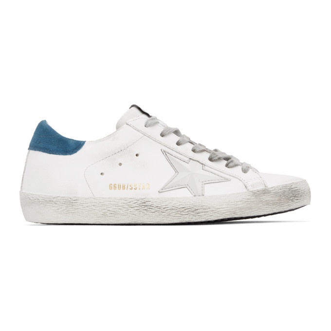 Photo: Golden Goose White and Silver Superstar Sneakers