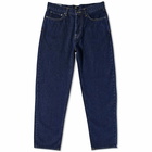 Edwin Men's Cosmos Pant in Dark Blue Marble Wash