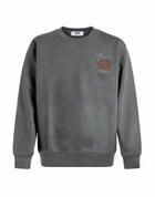 Msgm Mens Sweatshirt in Grey