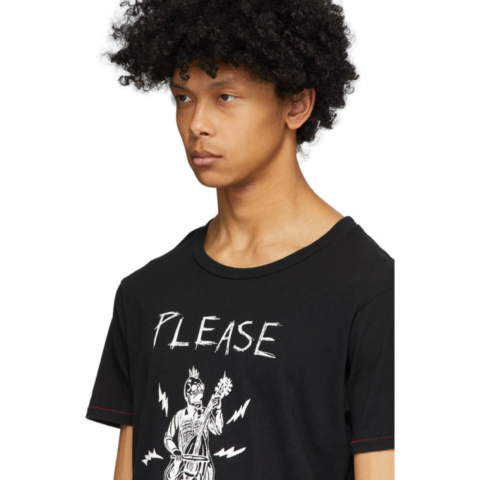 Worstok Black Quiet Rocker T-Shirt