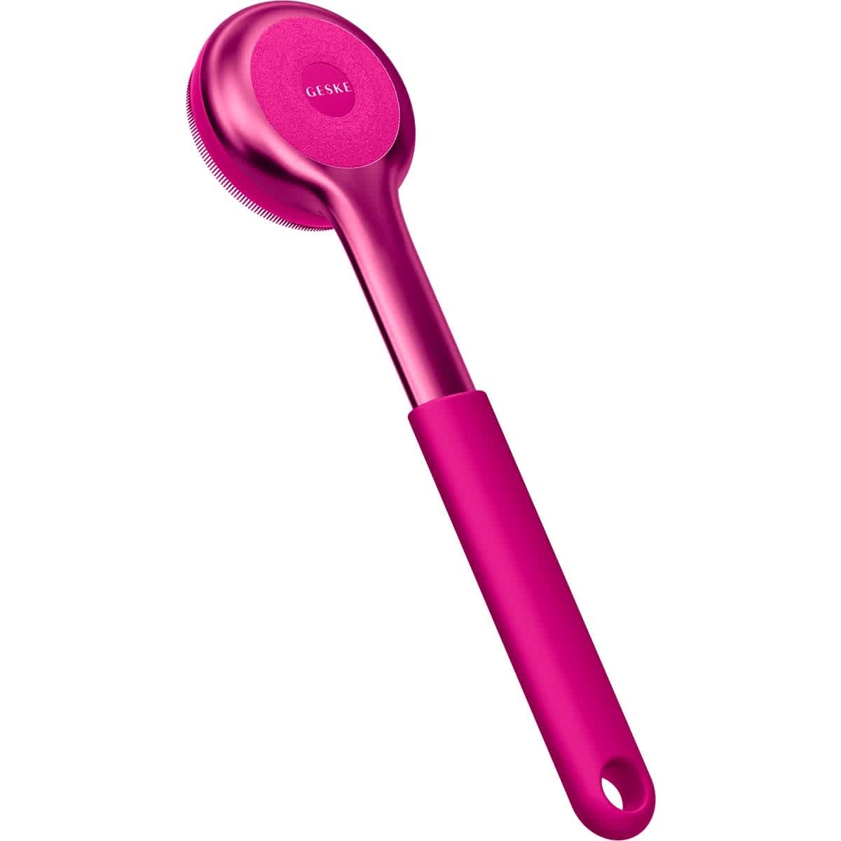 GESKE Magenta Sonic Full-Body Brush & Intensive Exfoliator 8 in 1