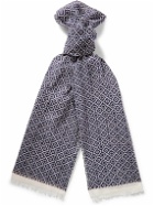 Anderson & Sheppard - Printed Cotton-Voile Scarf