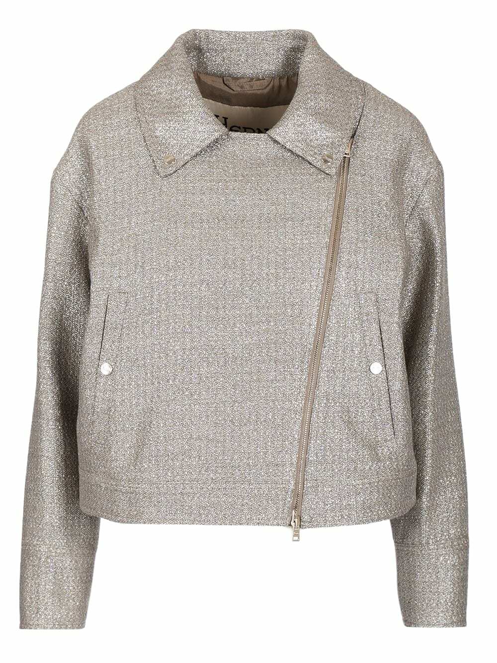 ジャケット HERNO SS25 Crochet-effect shirt-cut jacket (GC000481D 1000) Herno Crochet-effect Shirt-cut Jacket Herno