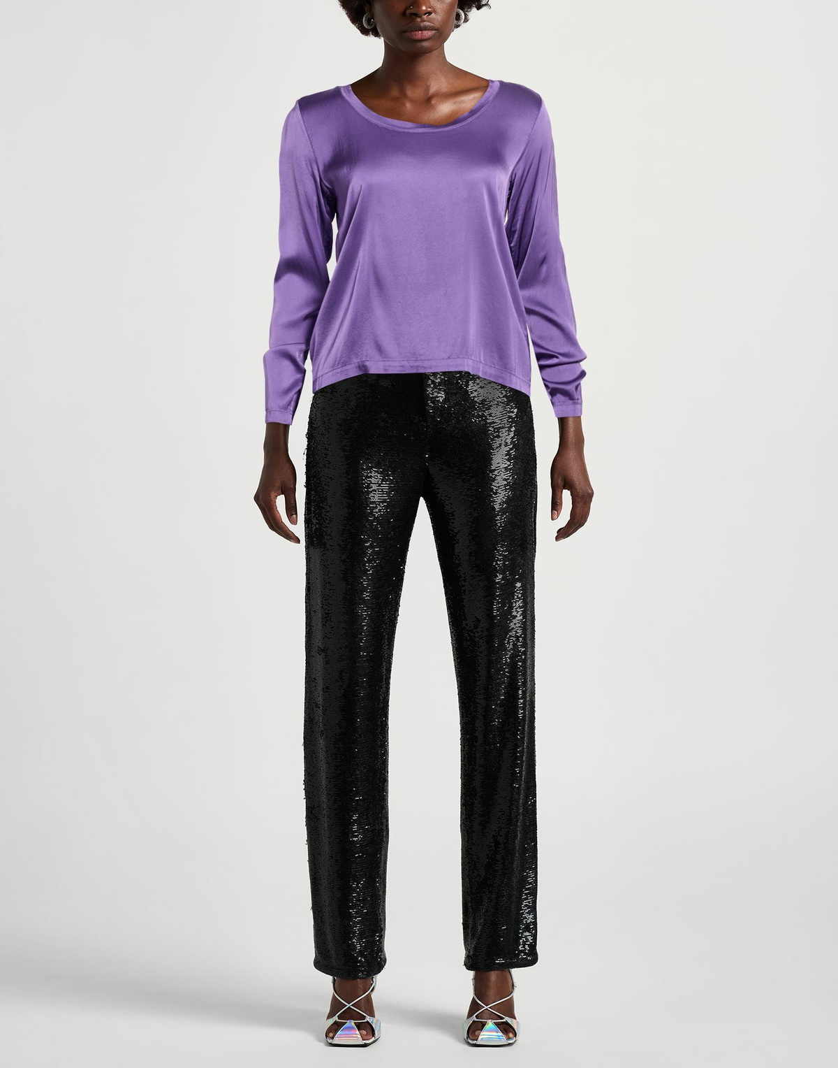 Berna Womens Top in Purple