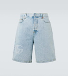 Gucci GG denim Bermuda shorts