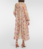 Zimmermann - Wonderland floral georgette midi dress