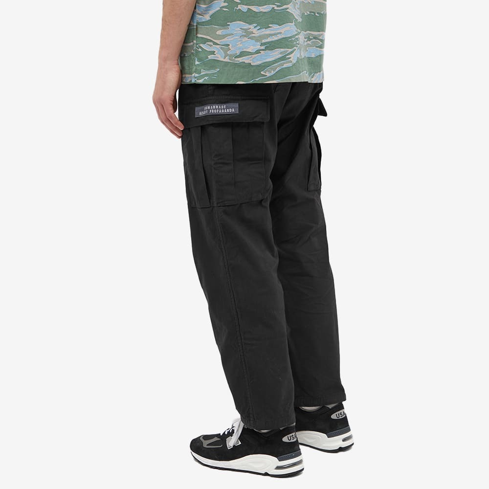 Human Made Men's Cargo Pant in Black Human Made