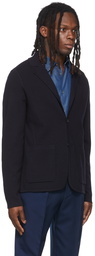 Paul Smith Navy Wool Cardigan Blazer