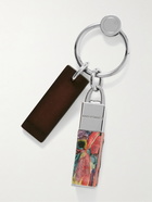 Berluti - Jorge Penadés Silver-Tone and Recycled Leather Key Fob