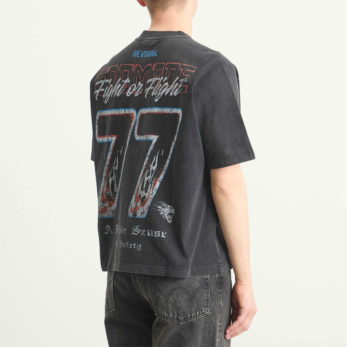 God Made Men's War T-Shirt in Black