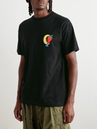 SKY HIGH FARM - Logo-Print Organic Cotton-Jersey T-Shirt - Black
